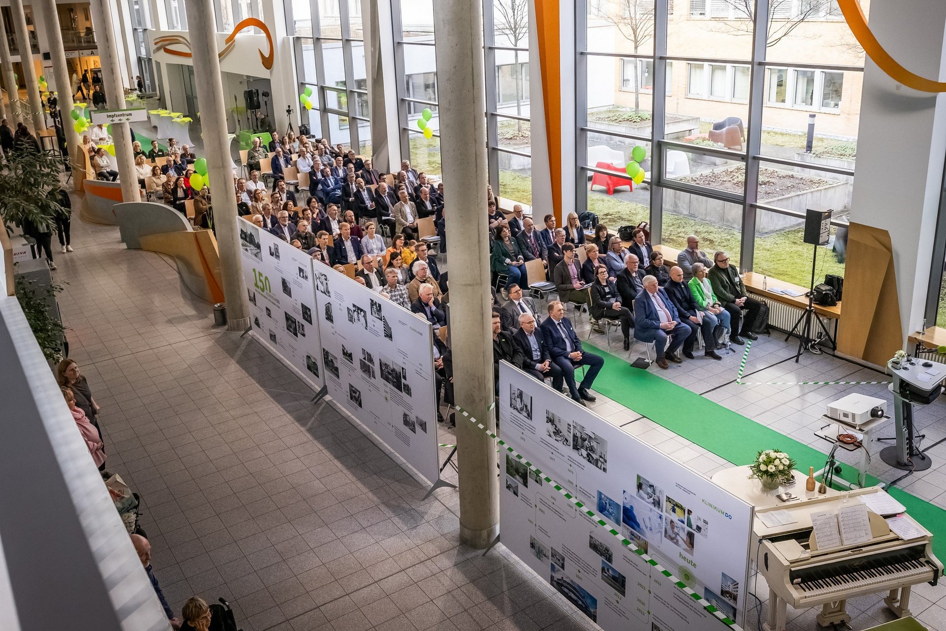 Festakt in der Magistrale